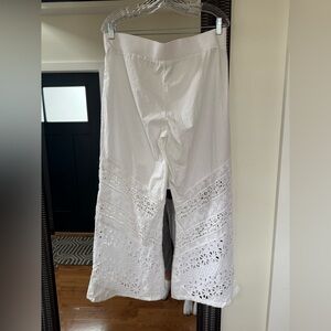 Mind Set by XCVI Women White Pants L